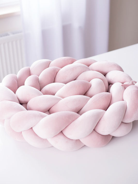 Warkocz Super Soft Różowy
