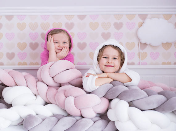 Warkocz Super Soft Różowy
