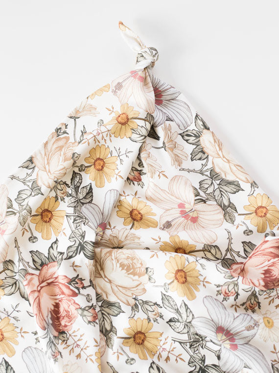 Otulacz bambusowy Vintage Flowers