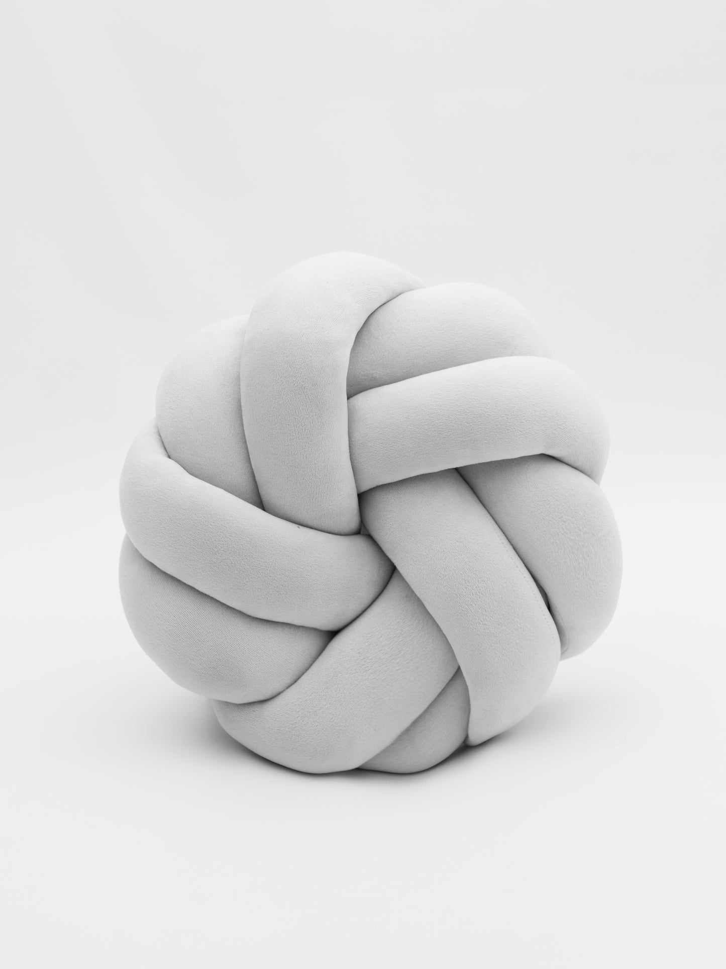 Poduszka Knot Pillow Jasnoszara