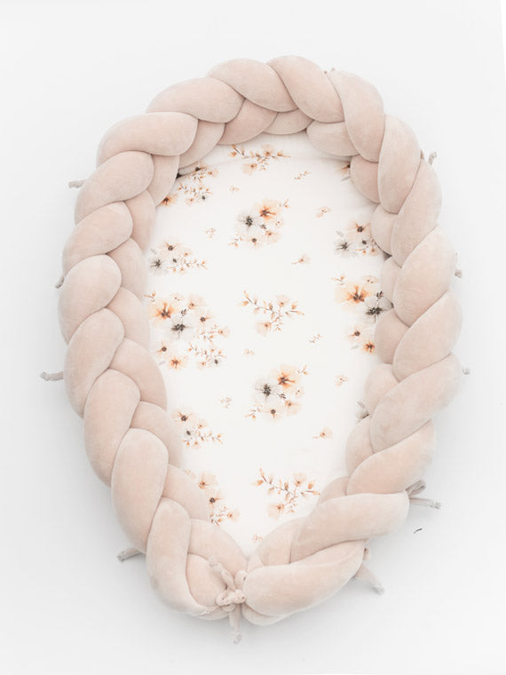 Kokon niemowlęcy 2w1 Boho Flowers