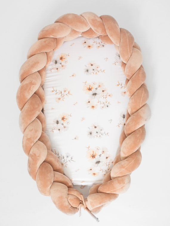 Kokon niemowlęcy 2w1 Boho Flowers