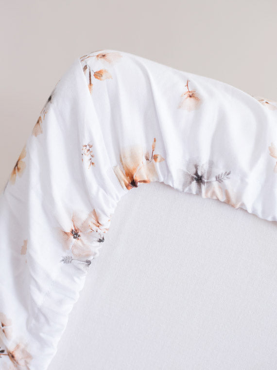 Prześcieradło z gumką Boho Flowers
