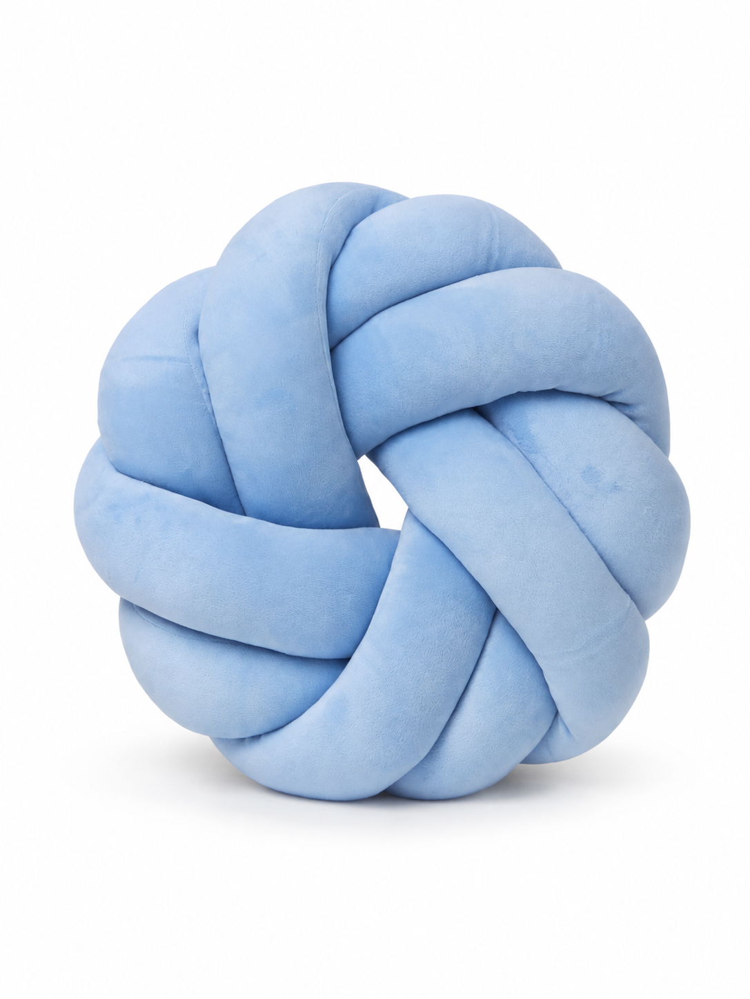 Poduszka Knot Pillow niebieska