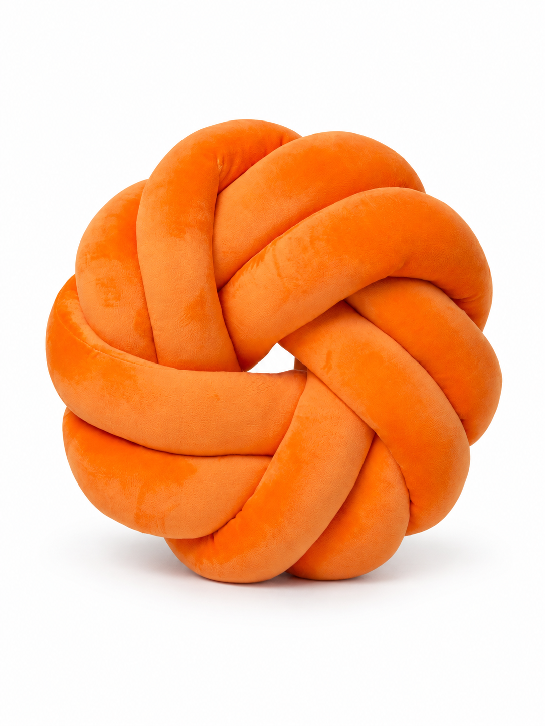 Poduszka Knot Pillow pomarańczowa