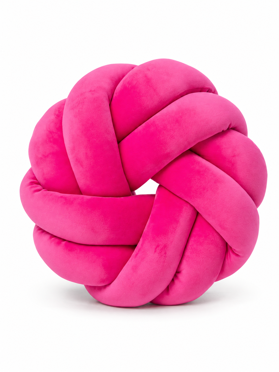 Poduszka Knot Pillow fuksja