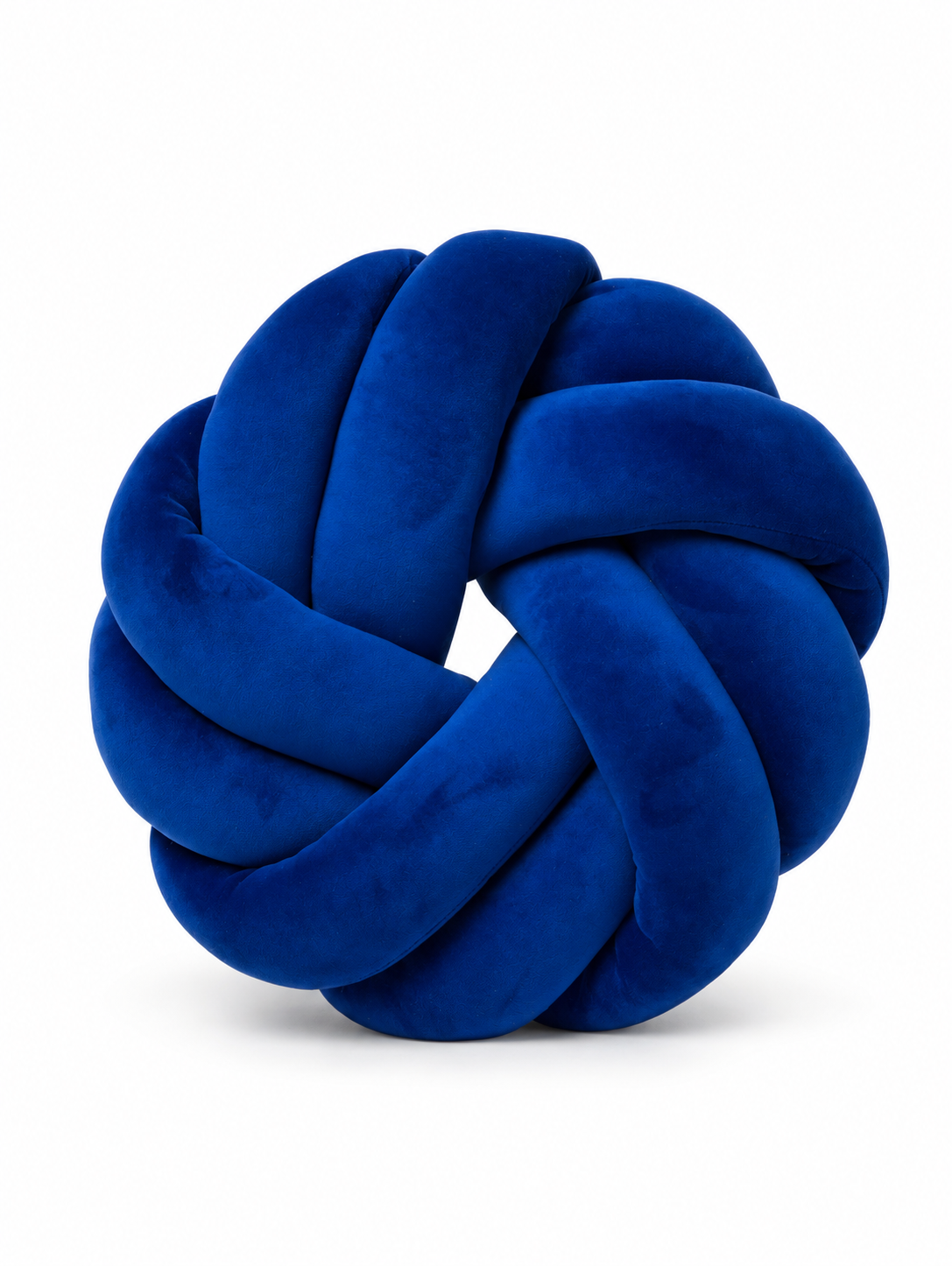 Poduszka Knot Pillow granatowa