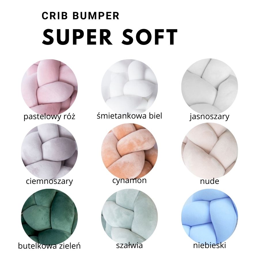 Warkocz Super Soft MIX kolorów