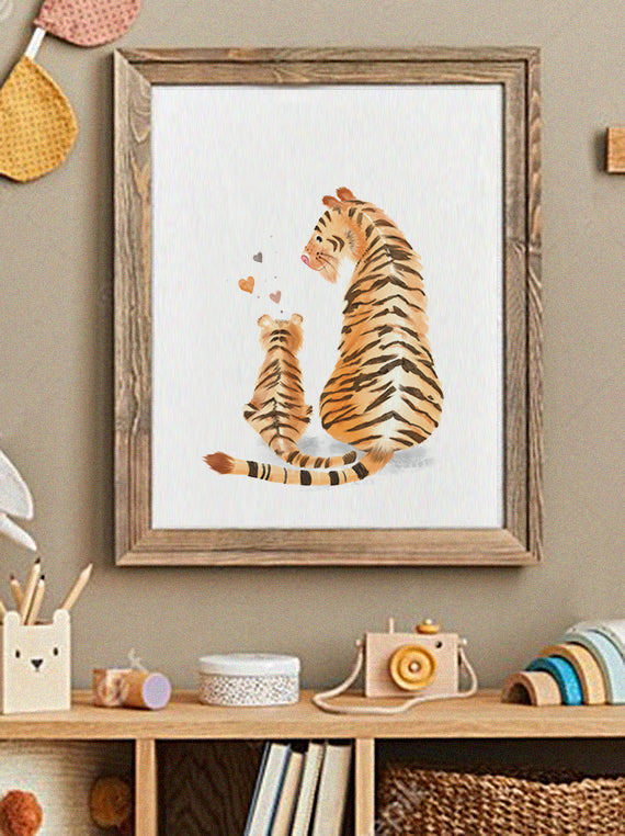 Plakat Wild Safari - Tygryski
