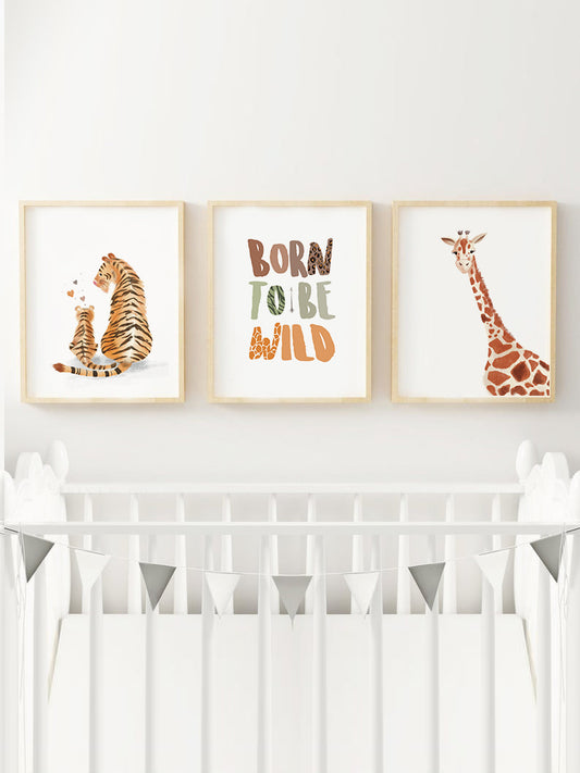 Plakat Wild Safari - Born to be wild