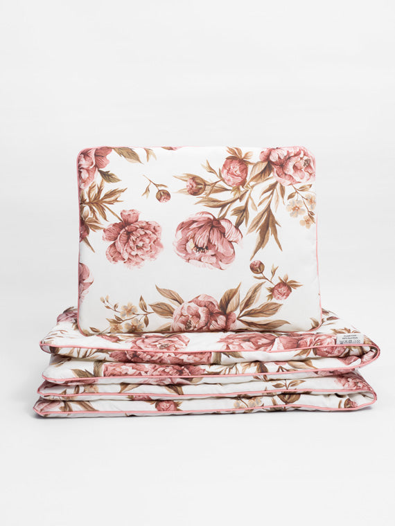 Komplet pościeli bawełnianej Vintage Peonies