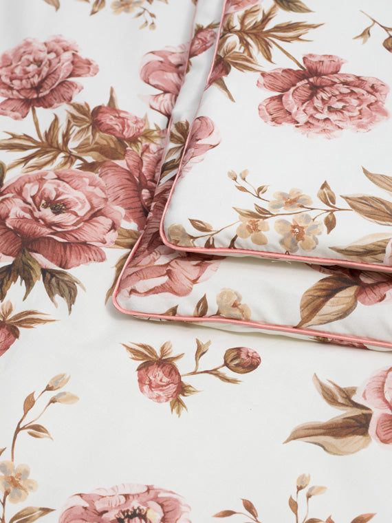 Komplet pościeli bawełnianej Vintage Peonies