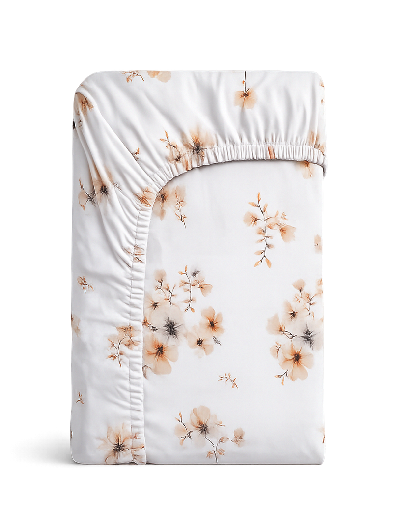 Prześcieradło z gumką Boho Flowers