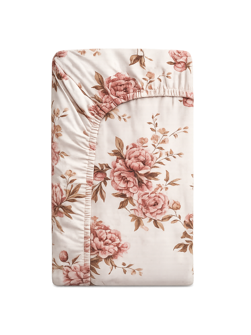 Prześcieradło z gumką Vintage Peonies
