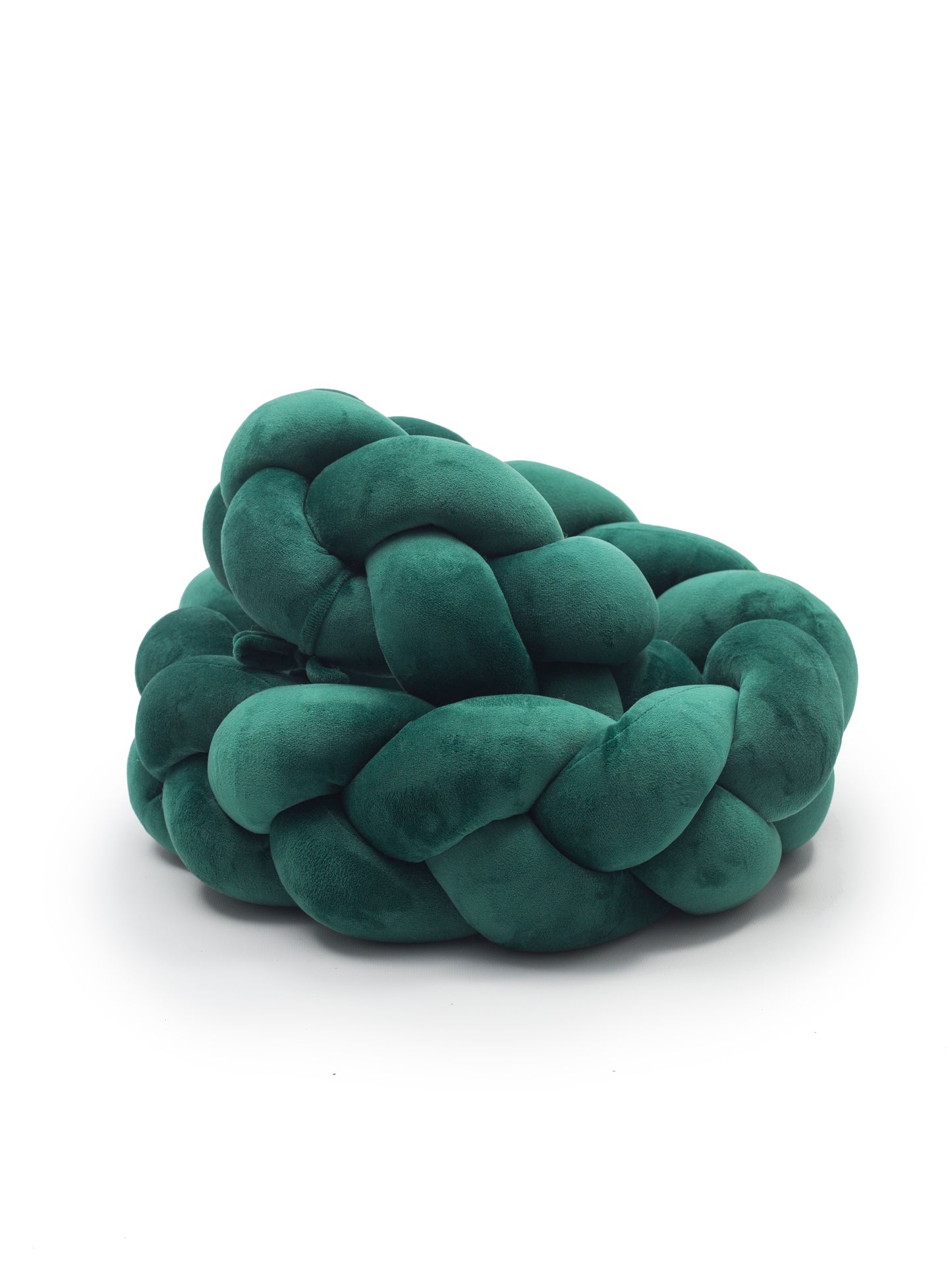 Warkocz Super Soft Butelkowa Zieleń